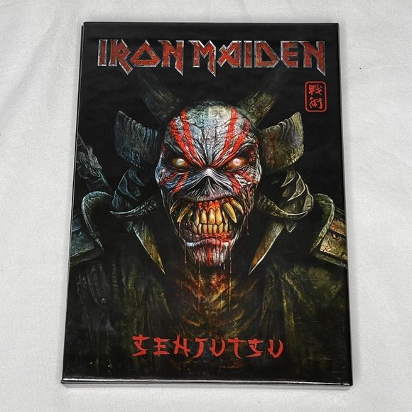 IRON MAIDEN SENJUTSU CD DELUXE 2CD SET WITH HARDCOVER BOOK LIMITED EDITION 2021 - Picture 6 of 7
